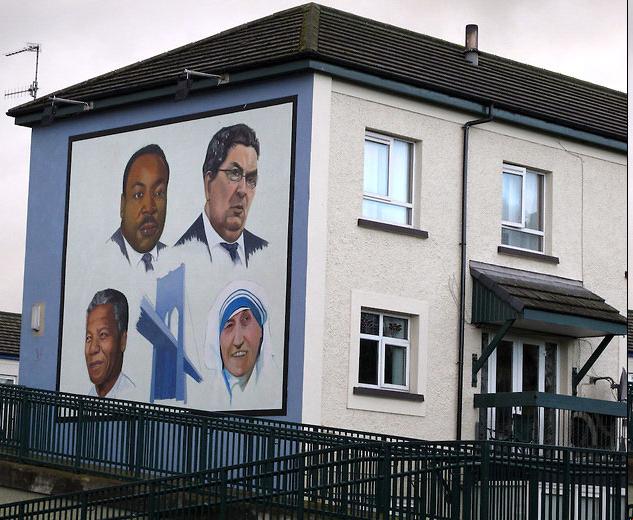 Mural on house